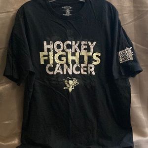 Pittsburgh Penguins Hockey Fights Cancer tee